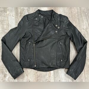 Leather Biker Jacket